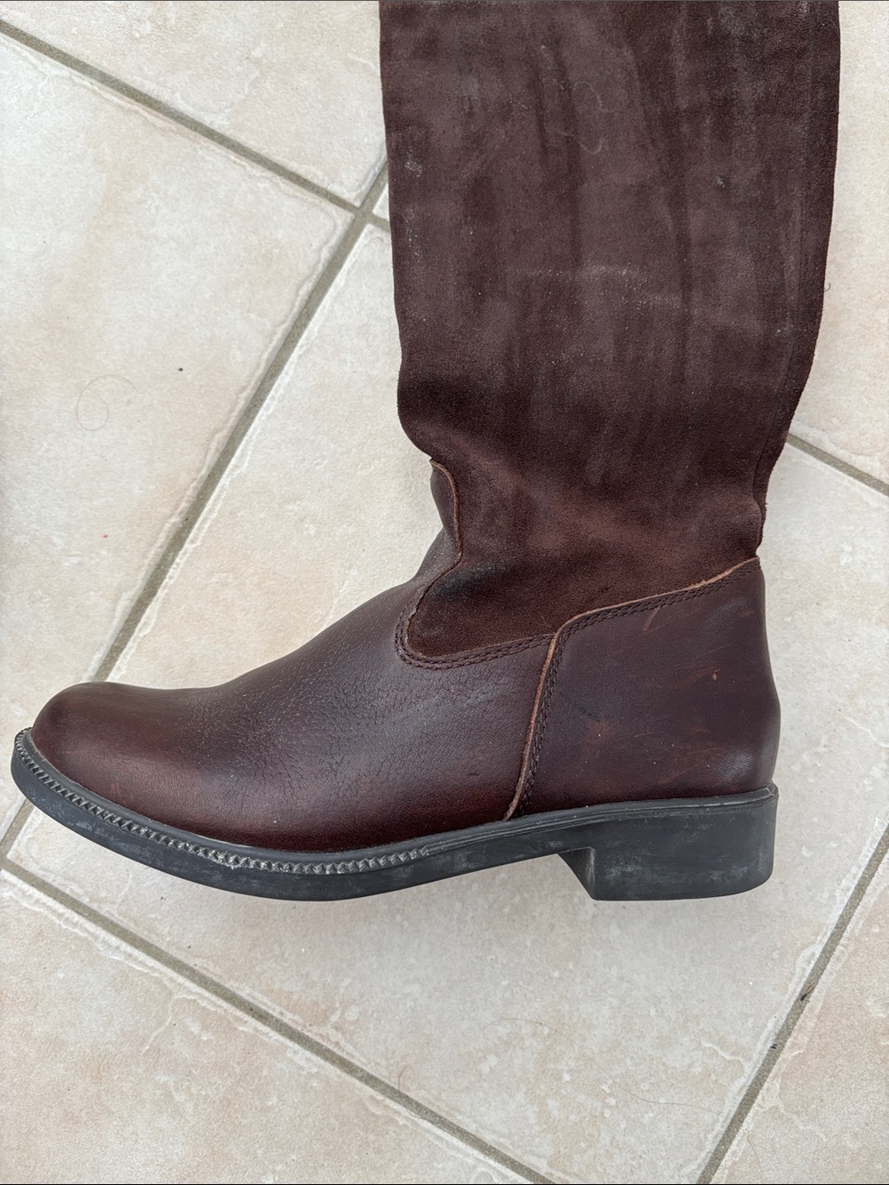 3M Thinsulate Kodiak Brown Women's Heeled Leather Boots
